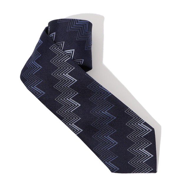 TOMORROWLAND GOODS「Seaward ＆ Stearn シルクジャガードネクタイ」|ネクタイ・蝶ネクタイ|68 ネイビー系