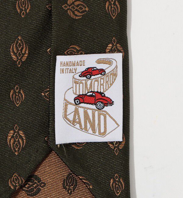 TOMORROWLAND GOODS「TOMORROWLAND MADE IN ITALY シルクジャガード 小紋柄ネクタイ」|ネクタイ・蝶ネクタイ|