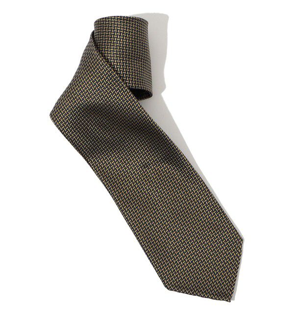 TOMORROWLAND GOODS「TOMORROWLAND MADE IN ITALY シルクジャガード ネクタイ」|ネクタイ・蝶ネクタイ|64 イエロー系