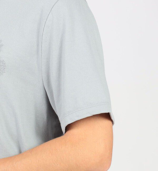 JAMES PERSE「フレンチテリー パルムツリーエンブロイダリー ポロシャツ MLWF3686PB」|ポロシャツ|