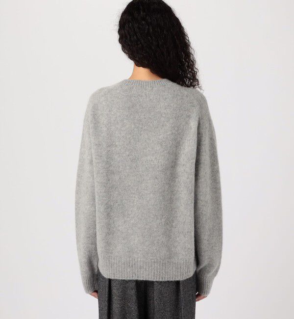 GALERIE VIE「ベビーアルパカボイルド クルーネックプルオーバー」|ニット・セーター|