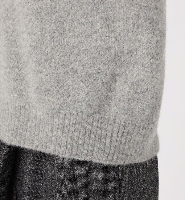 GALERIE VIE「ベビーアルパカボイルド クルーネックプルオーバー」|ニット・セーター|