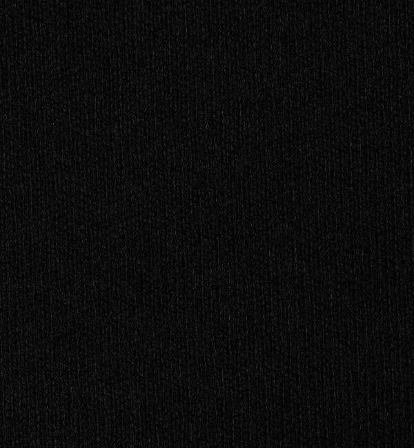 CABaN「コットンカシミヤ モックネックゴールドボタンプルオーバー」|ニット・セーター|