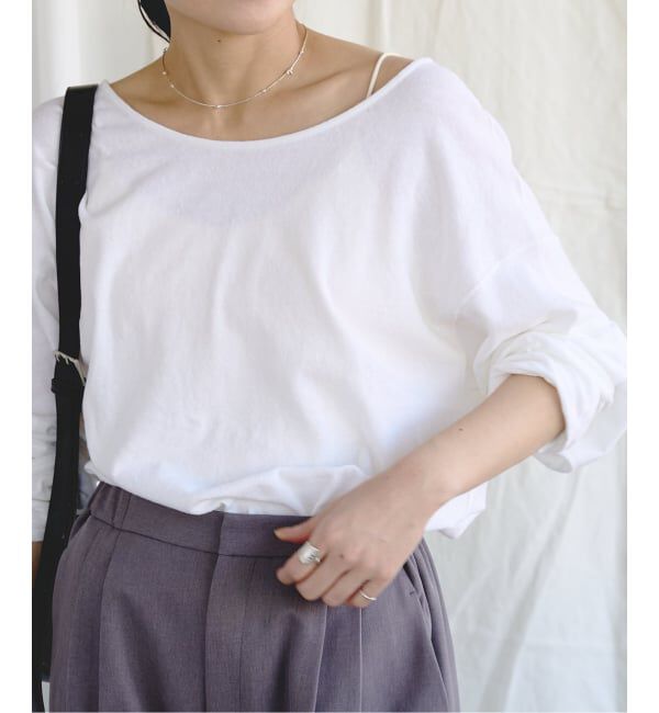 EMILYWEEK「《予約》Foggyコットン2WAYプルオーバー」|Tシャツ・カットソー|