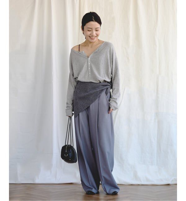 EMILYWEEK「《予約》Foggyコットン2WAYプルオーバー」|Tシャツ・カットソー|