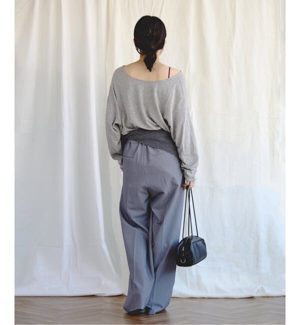 EMILYWEEK「《予約》Foggyコットン2WAYプルオーバー」|Tシャツ・カットソー|