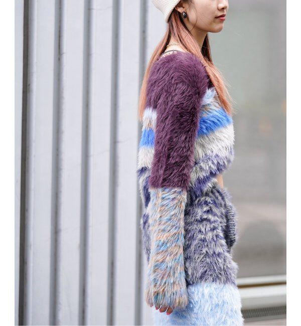 JOINT WORKS「マルチフェザーヤーンショートプルオーバー」|ニット・セーター|