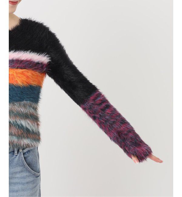 JOINT WORKS「マルチフェザーヤーンショートプルオーバー」|ニット・セーター|