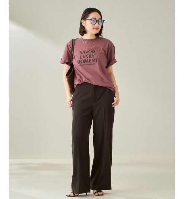 Plage「SAVOR EVERY MOMENT Tシャツ」|Tシャツ・カットソー|