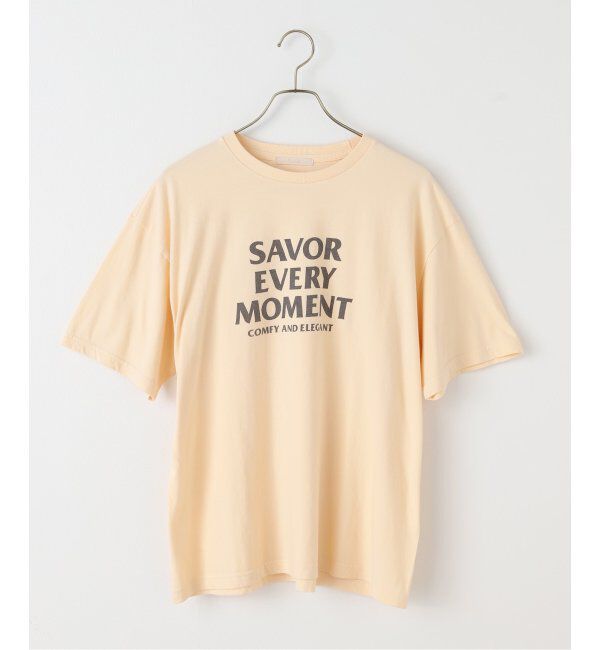Plage「SAVOR EVERY MOMENT Tシャツ」|Tシャツ・カットソー|
