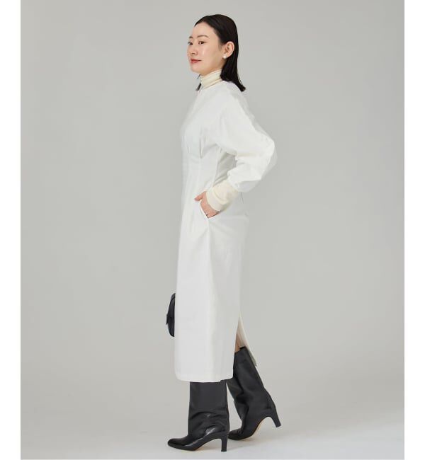 VERMEIL par iena「ストレッチデニムウエストシェイプワンピース」|ワンピース|