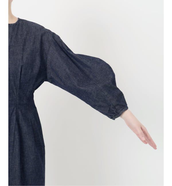 VERMEIL par iena「ストレッチデニムウエストシェイプワンピース」|ワンピース|