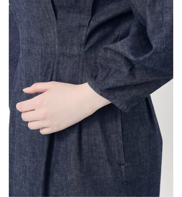 VERMEIL par iena「ストレッチデニムウエストシェイプワンピース」|ワンピース|