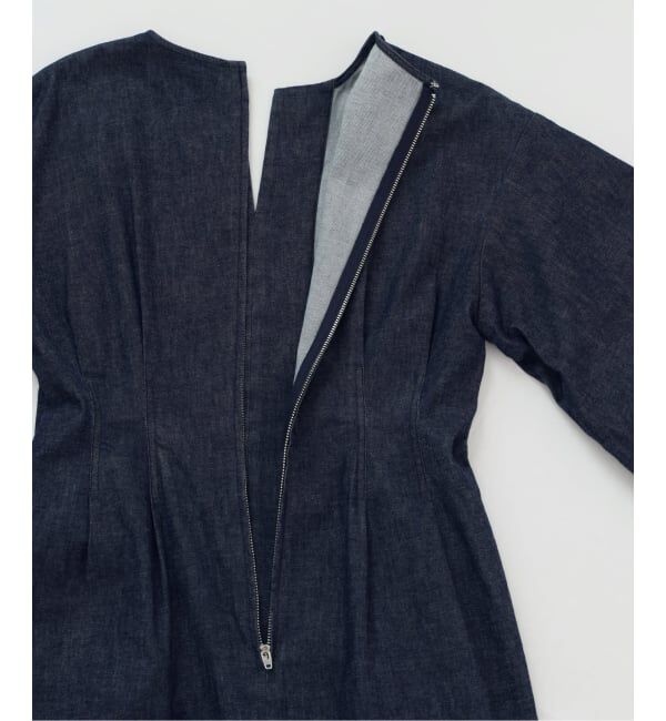 VERMEIL par iena「ストレッチデニムウエストシェイプワンピース」|ワンピース|