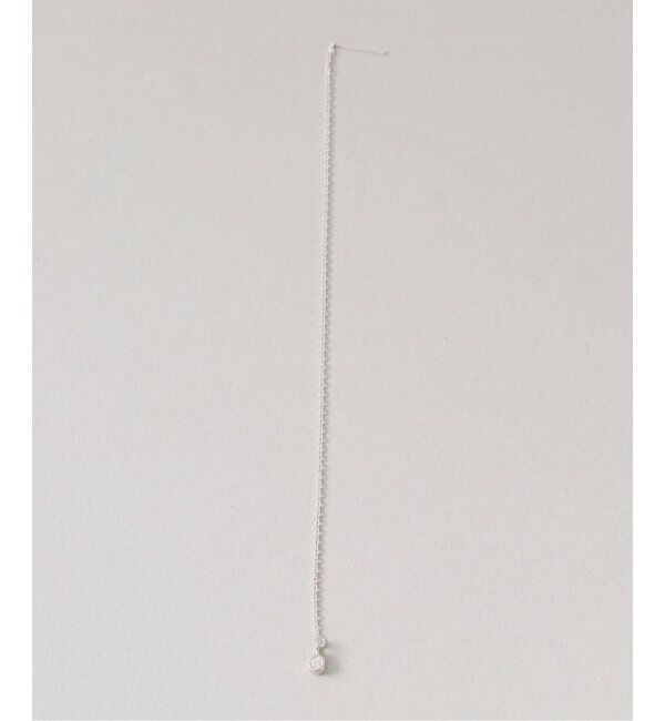 SLOBE IENA「unique/ユニーク SLOBE別注 ダイヤモンドチェーンピアス」|ピアス|