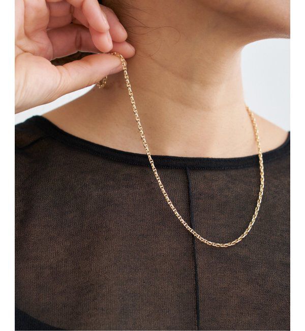 IENA「GIGI/ジジ Anchor chain nl AL10001」|ネックレス|ゴールド