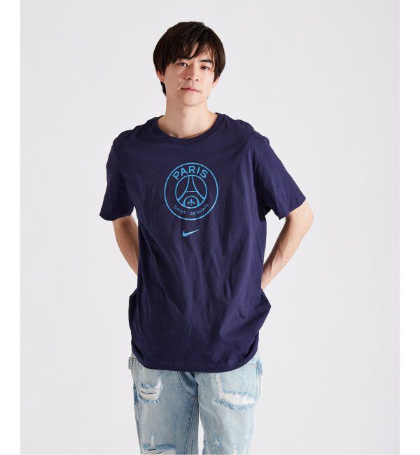 Paris Saint-Germain「【NIKE / ナイキ】PSG M NK CREST TEE」|Tシャツ・カットソー|