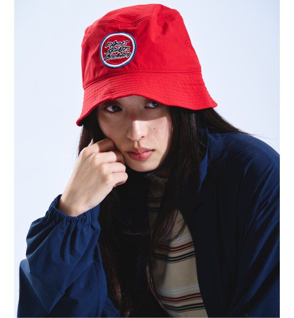 Paris Saint-Germain「【Futura &times; Paris Saint-Germain】ロゴ刺しゅう バケットハット」|ハット|レッド