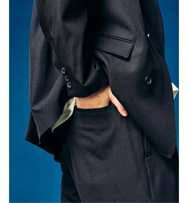 417 EDIFICE「&rdquo;4WAYストレッチ&rdquo; 2タックパンツ」|スラックス|