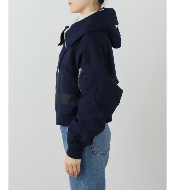 PULP「P.A.M. / パム BODY ELECTRIC CROPPED HOODED PARKA」|ミリタリージャケット|