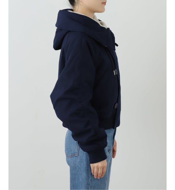 PULP「P.A.M. / パム BODY ELECTRIC CROPPED HOODED PARKA」|ミリタリージャケット|