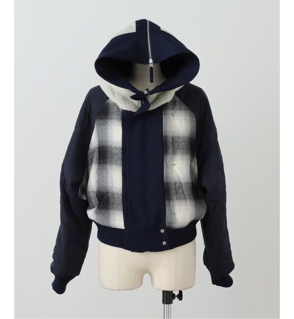 PULP「P.A.M. / パム BODY ELECTRIC CROPPED HOODED PARKA」|ミリタリージャケット|