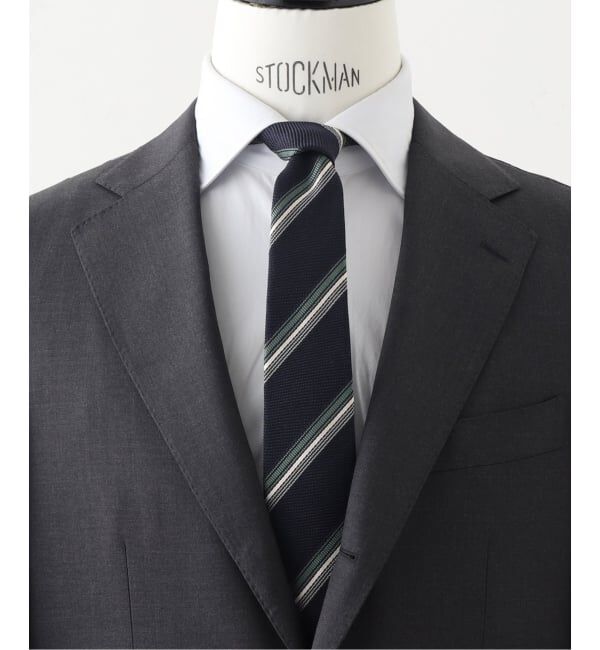 EDIFICE「AX フレスコレジメンタルナロータイ FOSSATI」|ネクタイ・蝶ネクタイ|グリーン B