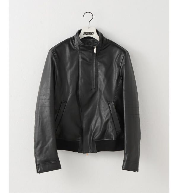 PULP「【Geek Office / ギークオフィス】NACHE / ナチェ RIDER LEATHER SHEARLING JACKET」|ライダースジャケット|