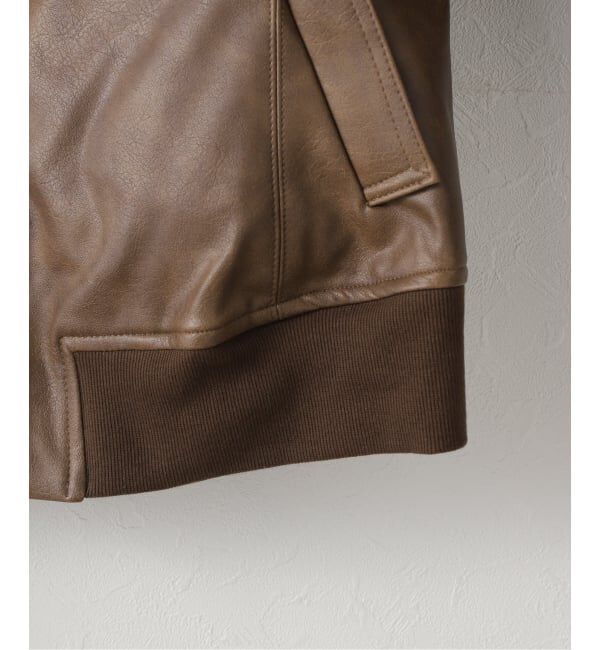 PULP「【Geek Office / ギークオフィス】NACHE / ナチェ RIDER LEATHER SHEARLING JACKET」|ライダースジャケット|