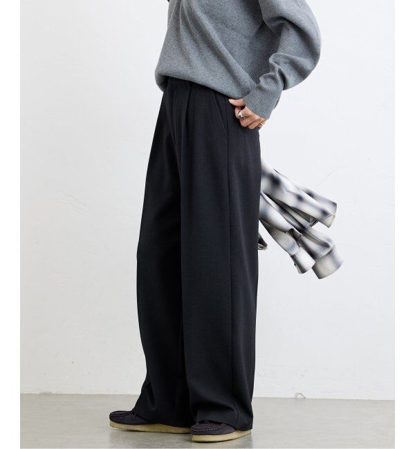 JOURNAL STANDARD「《追加》ウールライクストレッチスラックスパンツ」|スラックス|