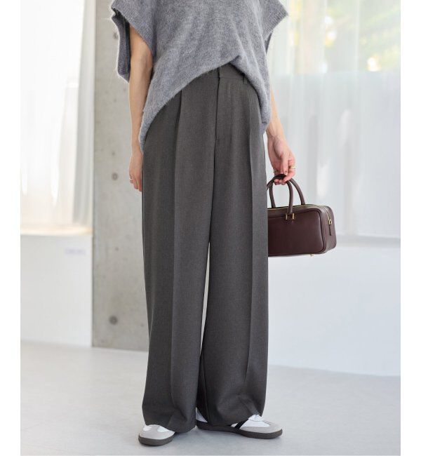 JOURNAL STANDARD「《追加》ウールライクストレッチスラックスパンツ」|スラックス|