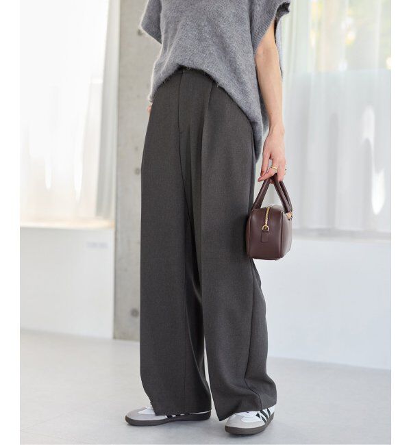 JOURNAL STANDARD「《追加》ウールライクストレッチスラックスパンツ」|スラックス|