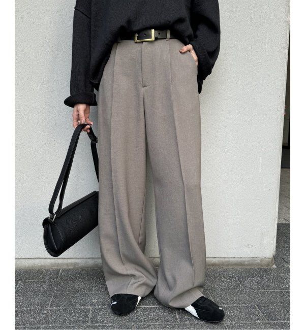 JOURNAL STANDARD「《追加》ウールライクストレッチスラックスパンツ」|スラックス|