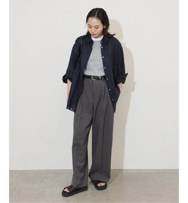 JOURNAL STANDARD「《追加》ウールライクストレッチスラックスパンツ」|スラックス|