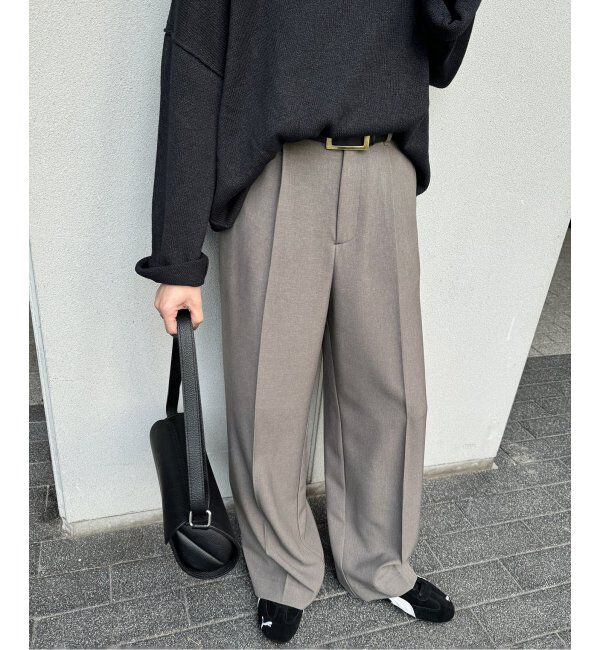 JOURNAL STANDARD「《追加》ウールライクストレッチスラックスパンツ」|スラックス|