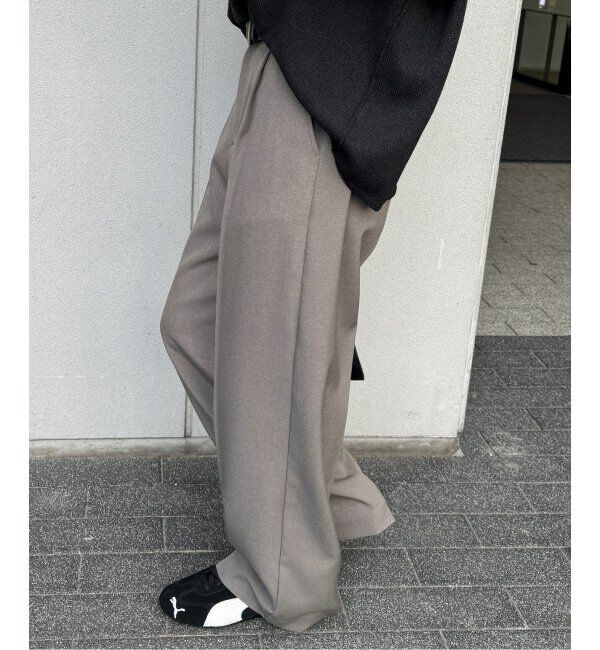 JOURNAL STANDARD「《追加》ウールライクストレッチスラックスパンツ」|スラックス|