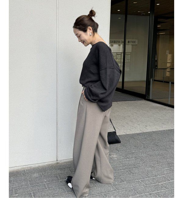 JOURNAL STANDARD「《追加》ウールライクストレッチスラックスパンツ」|スラックス|