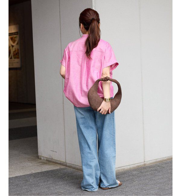 JOURNAL STANDARD「ハードマンズリネンコットンフレンチスリーブスキッパーシャツ」|シャツ・ブラウス|