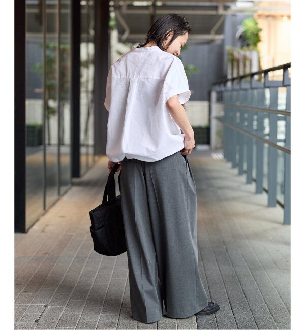 JOURNAL STANDARD「ハードマンズリネンコットンフレンチスリーブスキッパーシャツ」|シャツ・ブラウス|