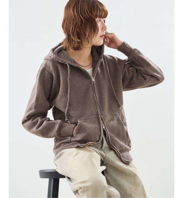 journal standard L'essage「《予約》【一部店舗＆WEB限定】ピグメントスウェットパーカー」|パーカー|