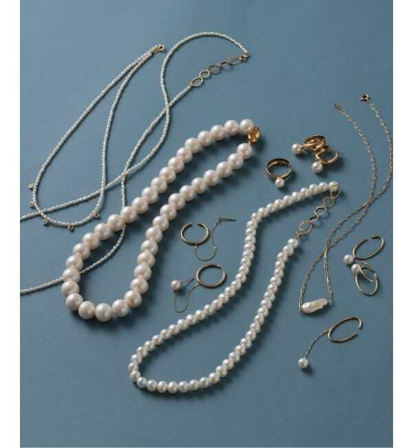 Lilas by Spick&Span「ビワパールチェーンネックレス K10」|ネックレス|