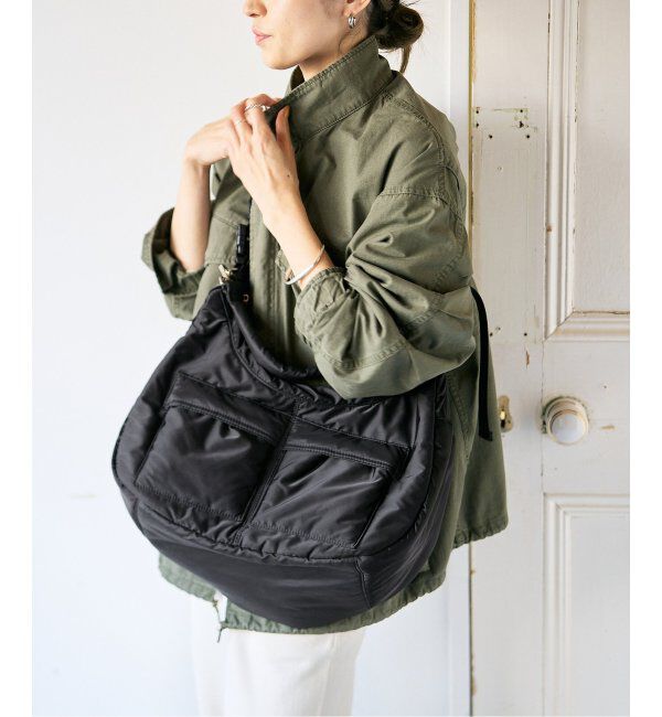 FRAMeWORK「【haru&times;BETTER THAN GOOD&times;FRAMeWORK】2WAY NYLON SHOULDER BAG」|ショルダー・メッセンジャー|ブラック