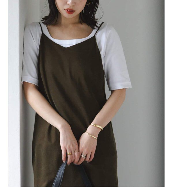 NOBLE「《追加》スビンコットンソフトスクエアーネックTシャツ 2」|Tシャツ・カットソー|