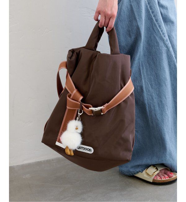 U by SPICK&SPAN「≪追加≫【OUTDOOR/アウトドア】別注 Puilting 2way Tote13」|トートバッグ|