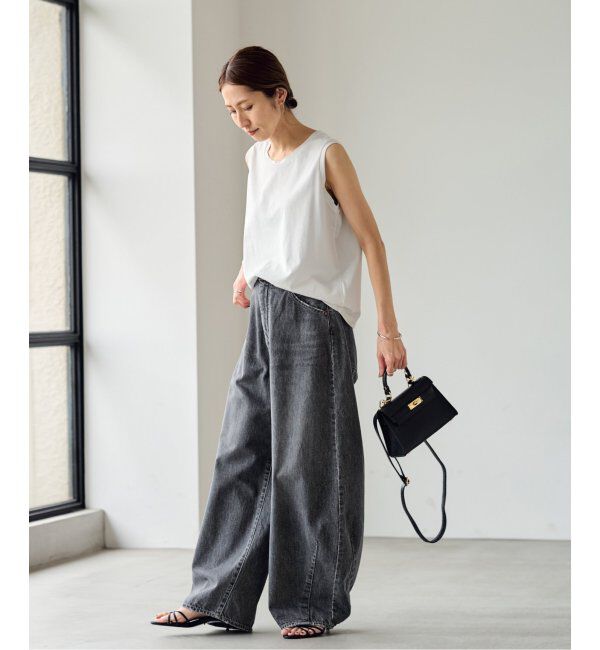 FRAMeWORK「JOHNBULL/ジョンブル 別注デニムバレルパンツ」|デニム|