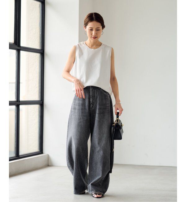 FRAMeWORK「JOHNBULL/ジョンブル 別注デニムバレルパンツ」|デニム|