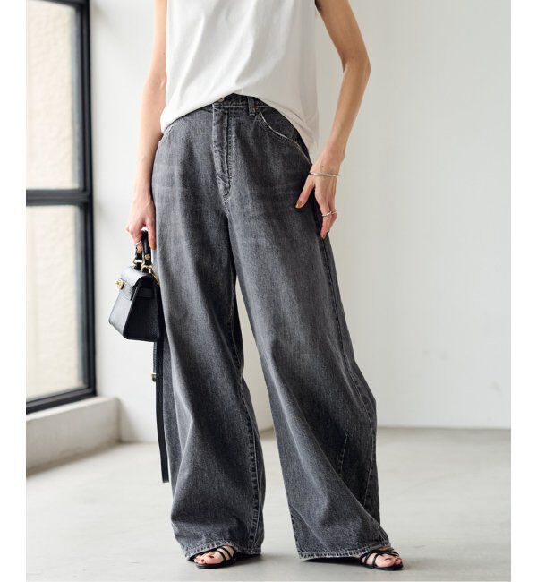 FRAMeWORK「JOHNBULL/ジョンブル 別注デニムバレルパンツ」|デニム|