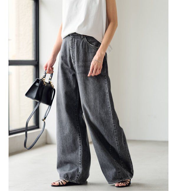 FRAMeWORK「JOHNBULL/ジョンブル 別注デニムバレルパンツ」|デニム|