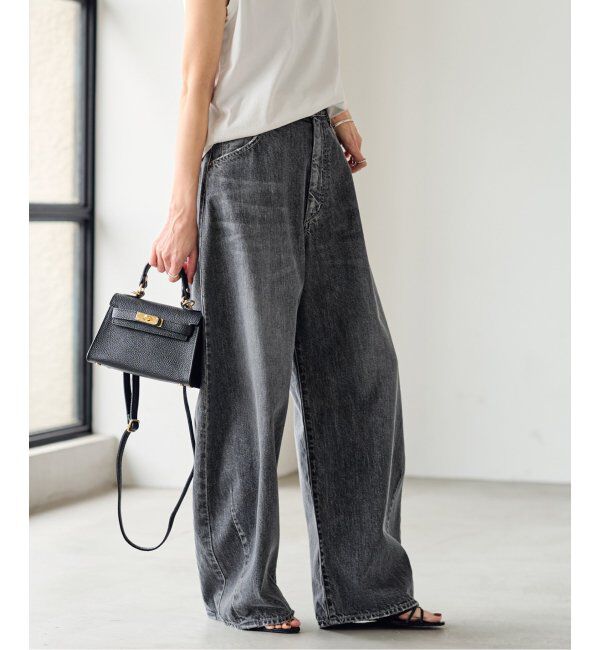 FRAMeWORK「JOHNBULL/ジョンブル 別注デニムバレルパンツ」|デニム|