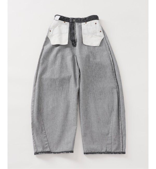 FRAMeWORK「JOHNBULL/ジョンブル 別注デニムバレルパンツ」|デニム|